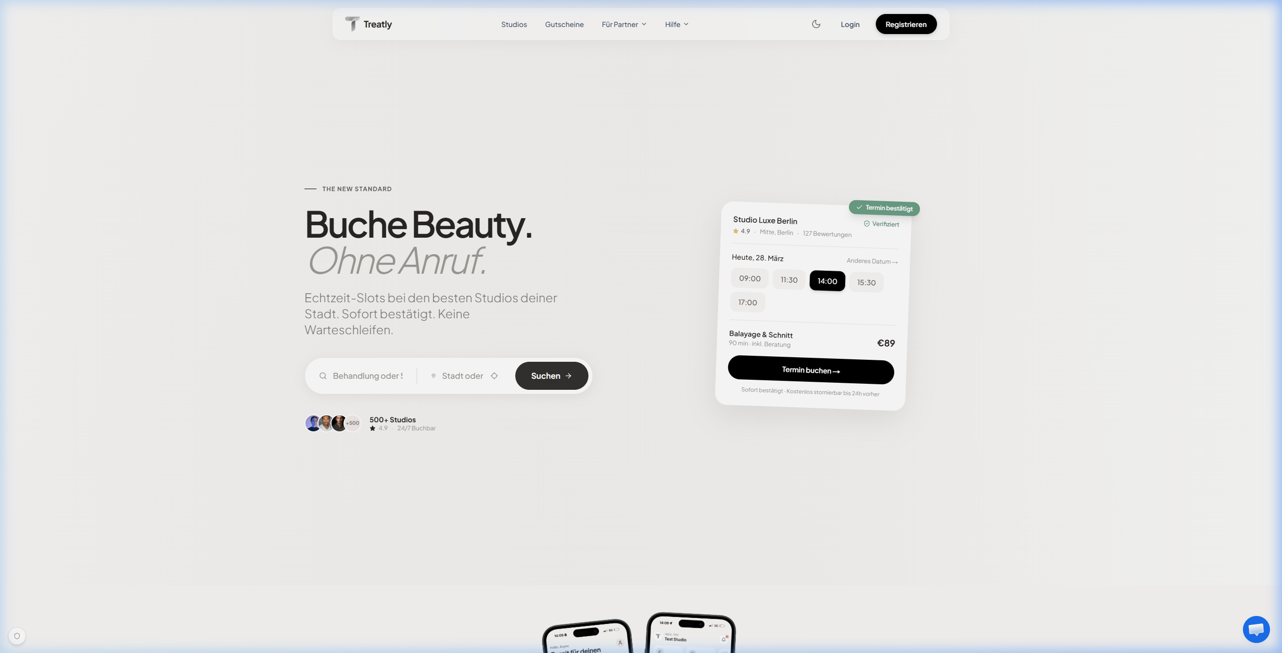 Treatly Preview